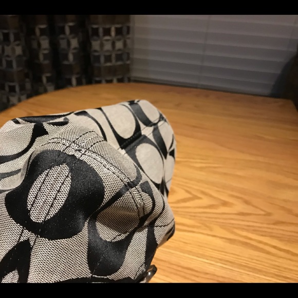 Coach Crossbody Black/gray Messenger Logo Lock Bag - Picture 8 of 8